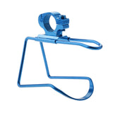 Maxbell Motorcycle ATV Bike Handlebar Drink Cup Holder Water Bottle Stand Set Blue