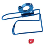 Maxbell Motorcycle ATV Bike Handlebar Drink Cup Holder Water Bottle Stand Set Blue