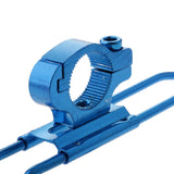 Maxbell Motorcycle ATV Bike Handlebar Drink Cup Holder Water Bottle Stand Set Blue