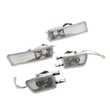 Maxbell Clear Front Bumper Fog Light Turn Signal Lamp for VW Golf Jetta Mk3 93-98