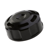 Maxbell Motorcycle Rear Brake Fluid Reservoir Cap Oil Cup Cover For Kawasaki Black