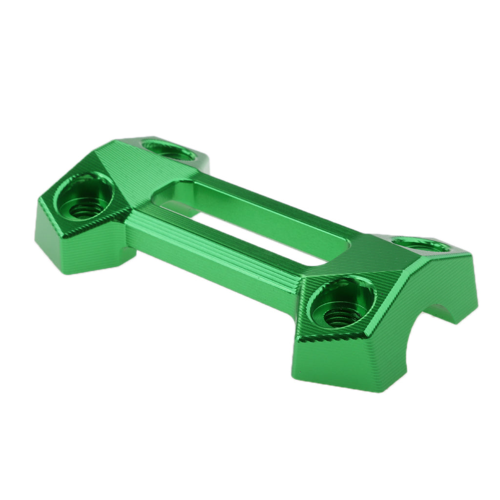 Maxbell Handlebar Risers Mount Clamp Top Cover For Kawasaki Z800 2013-2016 Green