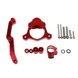 Maxbell For Kawasaki Z800 Adjustable Steering Stabilize Damper Bracket Mount 13-16 Red