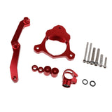 Maxbell For Kawasaki Z800 Adjustable Steering Stabilize Damper Bracket Mount 13-16 Red