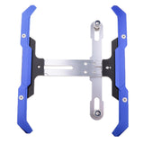 Maxbell Adjustable Number License Plate Mount Holder Bracket Cover Kit for Kawasaki Blue