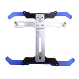 Maxbell Adjustable Number License Plate Mount Holder Bracket Cover Kit for Kawasaki Blue