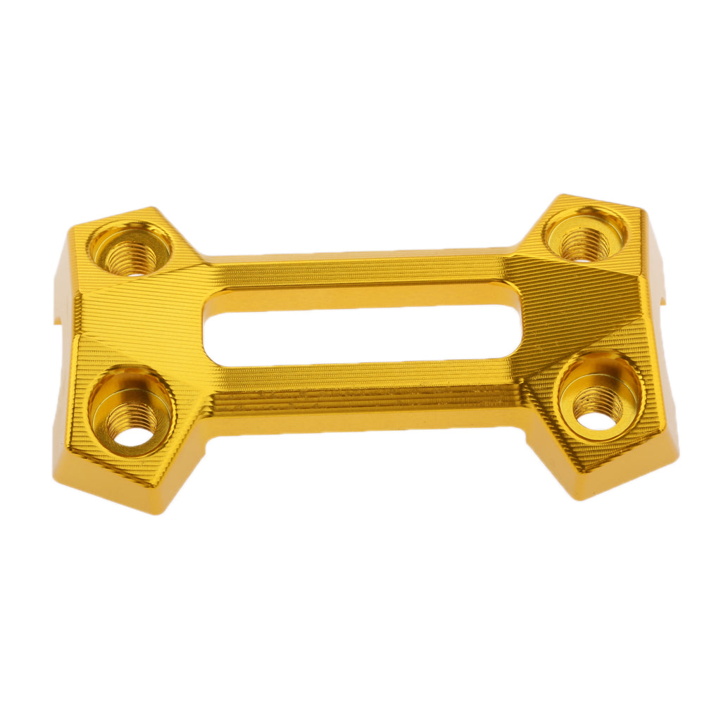 Maxbell Handlebar Risers Mount Clamp Top Cover For Kawasaki Z800 2013-2016 Gold