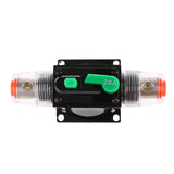 Maxbell 20A Car Audio Inline Circuit Breaker Fuse Holder Manual Reset Switch