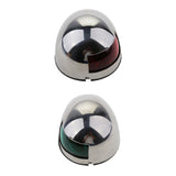 Maxbell Marine Boat Yacht Light 12V Stainless Steel LED Bow Navigation Lights Red