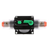 Maxbell 40A Car Audio Inline Circuit Breaker Fuse Holder Manual Reset Switch