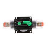 Maxbell 30A Car Audio Inline Circuit Breaker Fuse Holder Manual Reset Switch