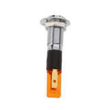 Maxbell Yellow 8mm Car Boat Truck Dash LED Indicator Signal Lamp Light Bulb