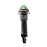 Maxbell 12V 8mm LED Dash Panel Indicator Singal Light Bulb for Car Truck Boat Green