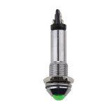 Maxbell 12V 8mm LED Dash Panel Indicator Singal Light Bulb for Car Truck Boat Green