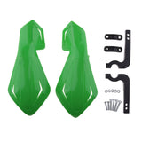 Maxbell 1 Pair Handbar Anti-Wind Hand Guards for Kawasaki Z800 650 Ninja 300 Green