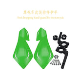 Maxbell 1 Pair Handbar Anti-Wind Hand Guards for Kawasaki Z800 650 Ninja 300 Green
