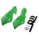 Maxbell 1 Pair Handbar Anti-Wind Hand Guards for Kawasaki Z800 650 Ninja 300 Green