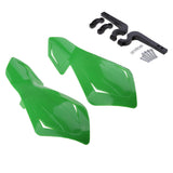 Maxbell 1 Pair Handbar Anti-Wind Hand Guards for Kawasaki Z800 650 Ninja 300 Green