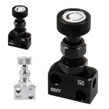 Maxbell Car Adjustable Brake Proportioning Bias Valve Adjuster Knob Style Black