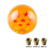 Maxbell 7 Star Automatic Car Gear Shift Shifter Knob Head Amber Ball Universal