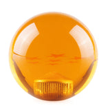 Maxbell 7 Star Automatic Car Gear Shift Shifter Knob Head Amber Ball Universal