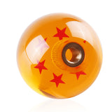 Maxbell 7 Star Automatic Car Gear Shift Shifter Knob Head Amber Ball Universal