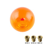 Maxbell 1 Star Automatic Car Gear Shift Shifter Knob Head Amber Ball Universal