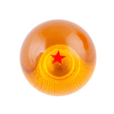 Maxbell 1 Star Automatic Car Gear Shift Shifter Knob Head Amber Ball Universal