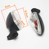 Maxbell Motorcycle LED Turn Signal Blinker Light for Triumph Daytona 675R Clear Lens