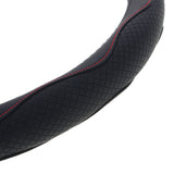 Maxbell Universal Auto Car Microfiber Leather Steering Wheel Cover 38CM - Black