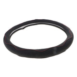 Maxbell Universal Auto Car Microfiber Leather Steering Wheel Cover 38CM - Black