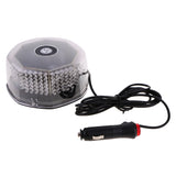 Maxbell 240 LED Car Truck Roof Top Round Flash Strobe Emergency Warning Light Red