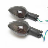 Maxbell 2 Piece Turn Signal Light Blinker Indicator for Yamaha R1 R6 300 Smoke Lens