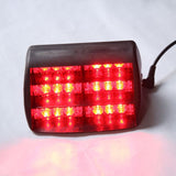 Maxbell Car 18 LED Emergency Warning Flashing Strobe Light Lamp Suction Cup Red