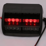 Maxbell Car 18 LED Emergency Warning Flashing Strobe Light Lamp Suction Cup Red