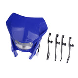 Maxbell Front Headlight HeadLamp with Blue Fairing for Motorcycle Scooter Dirt Bike