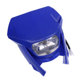 Maxbell Front Headlight HeadLamp with Blue Fairing for Motorcycle Scooter Dirt Bike