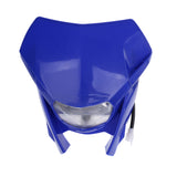 Maxbell Front Headlight HeadLamp with Blue Fairing for Motorcycle Scooter Dirt Bike