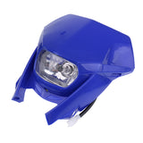 Maxbell Front Headlight HeadLamp with Blue Fairing for Motorcycle Scooter Dirt Bike