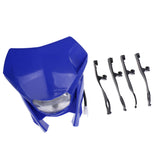 Maxbell Front Headlight HeadLamp with Blue Fairing for Motorcycle Scooter Dirt Bike