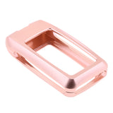 Maxbell Aluminum Metal Remote Key Fob Case Cover Shell for Toyota Camry Rose Gold