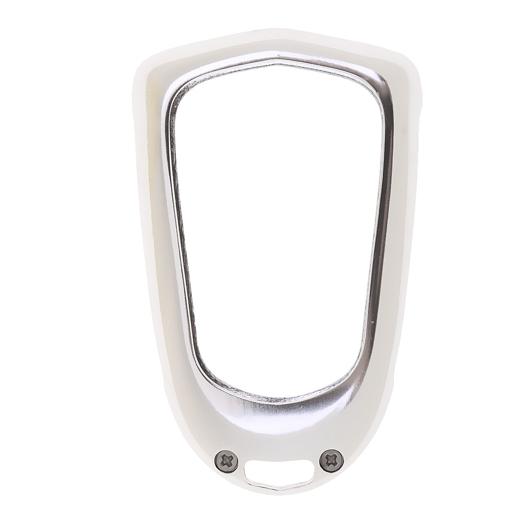 Maxbell Car Key Fob Case Cover for Cadillac SRX XTS CTS ATS XT5 CT5 ATS-L - Silver