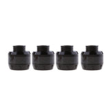 Maxbell 4 Pieces 16mm Motorcycle Wheel Frame Crash Slider Fork Protector Caps Black