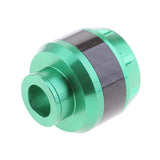 Maxbell 4 Pieces 16mm Motorcycle Wheel Frame Crash Slider Fork Protector Caps Green