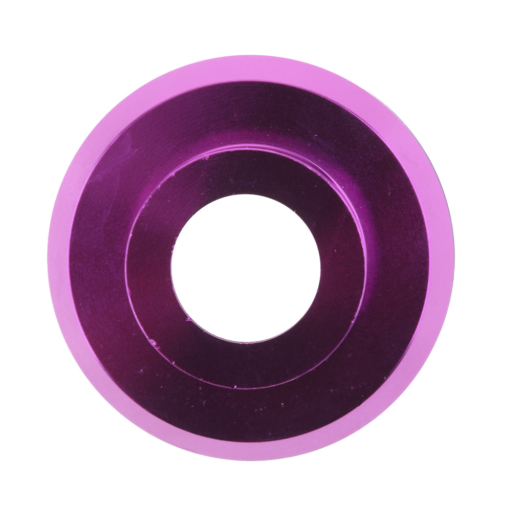 Maxbell 4 Pieces 16mm Motorcycle Wheel Frame Crash Slider Fork Protector Caps Purple