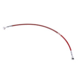 Maxbell 45cm Red Universal Motorcycle Brake Braided Hose Line Pipe