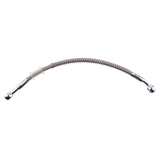 Maxbell Motorcycle Braided Spring Brake Clutch Oil Hose Line Pipe Tube 50cm Silver