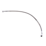 Maxbell Motorcycle Braided Spring Brake Clutch Oil Hose Line Pipe Tube 50cm Silver