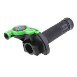 Maxbell Throttle Grip Casing Cable with Compass for 22mm Handlebar Motorcycle Green