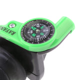 Maxbell Throttle Grip Casing Cable with Compass for 22mm Handlebar Motorcycle Green